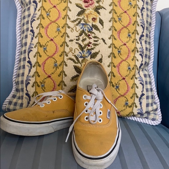 yellow vans size 7